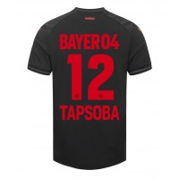 Fotbalové Dres Bayer Leverkusen Edmond Tapsoba #12 Domácí 2023-24 Krátký Rukáv